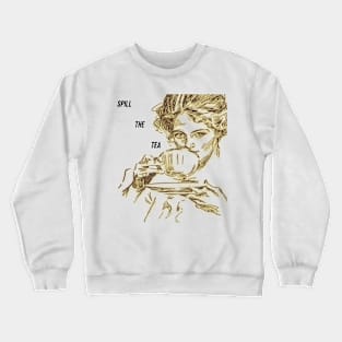 Tea spill Crewneck Sweatshirt